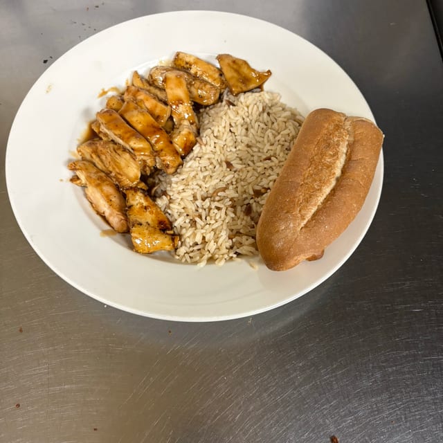 Teriyaki Chicken Dinner.